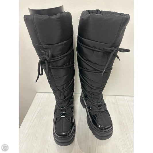 Boots Knee Heels By Jeffrey Campbell In Black, Size: 9