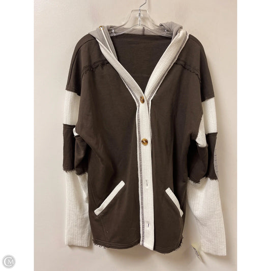 Jacket Other By Clothes Mentor In Brown, Size: L