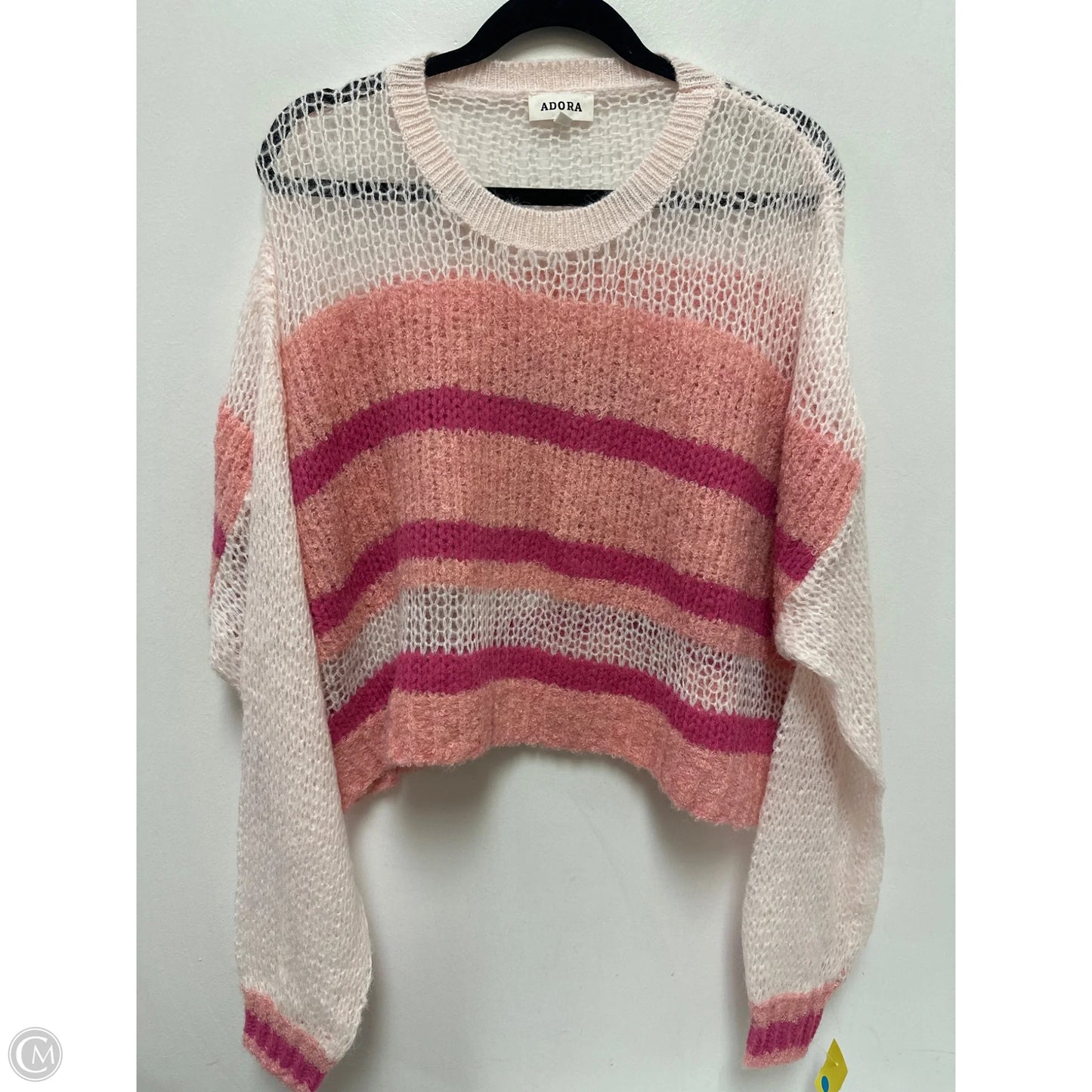 Sweater By Adora In Pink, Size: L