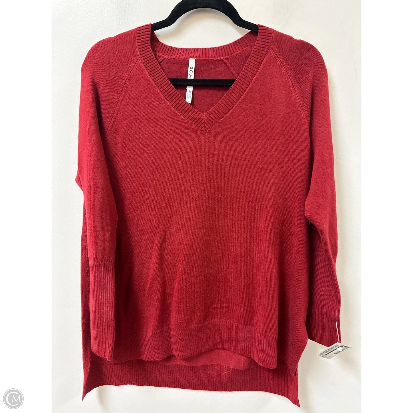 Sweater By Soma In Red, Size: S