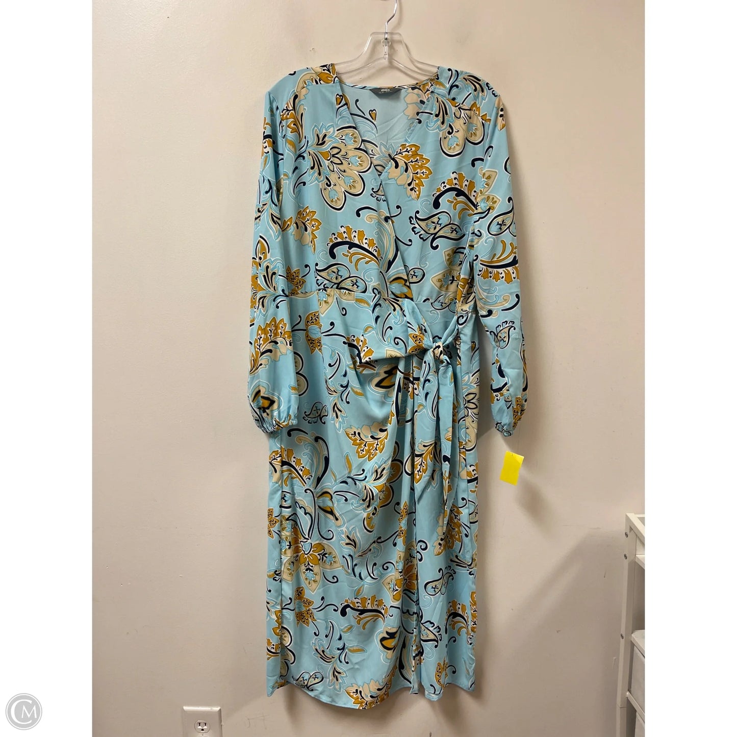 Dress Casual Maxi By Clothes Mentor In Blue, Size: 1x