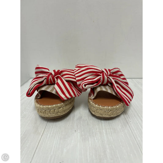Sandals Flats By Mia In Red, Size: 8