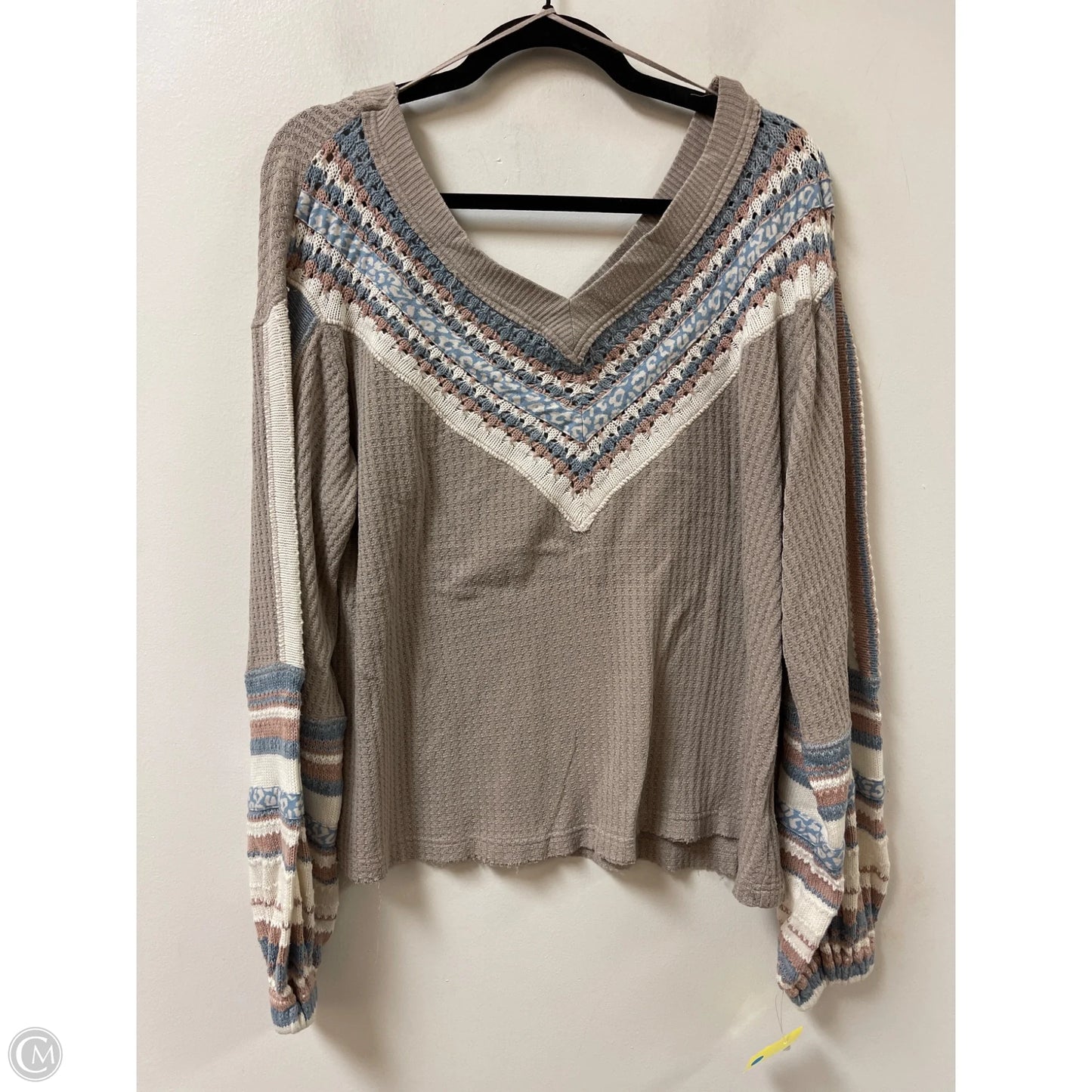 Sweater By Free People In Tan, Size: S
