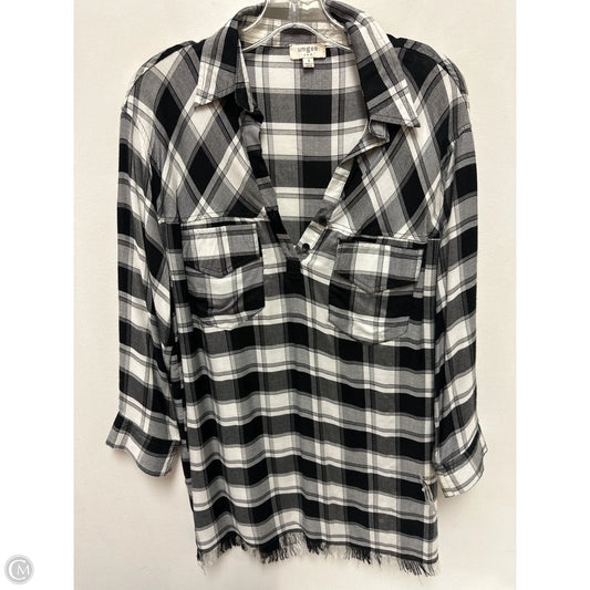Dress Casual Short By Umgee In Black & White, Size: S