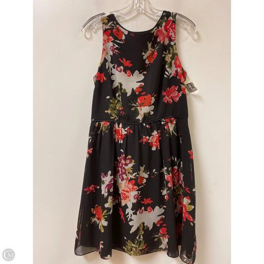 Dress Casual Short By Loft In Floral Print, Size: M
