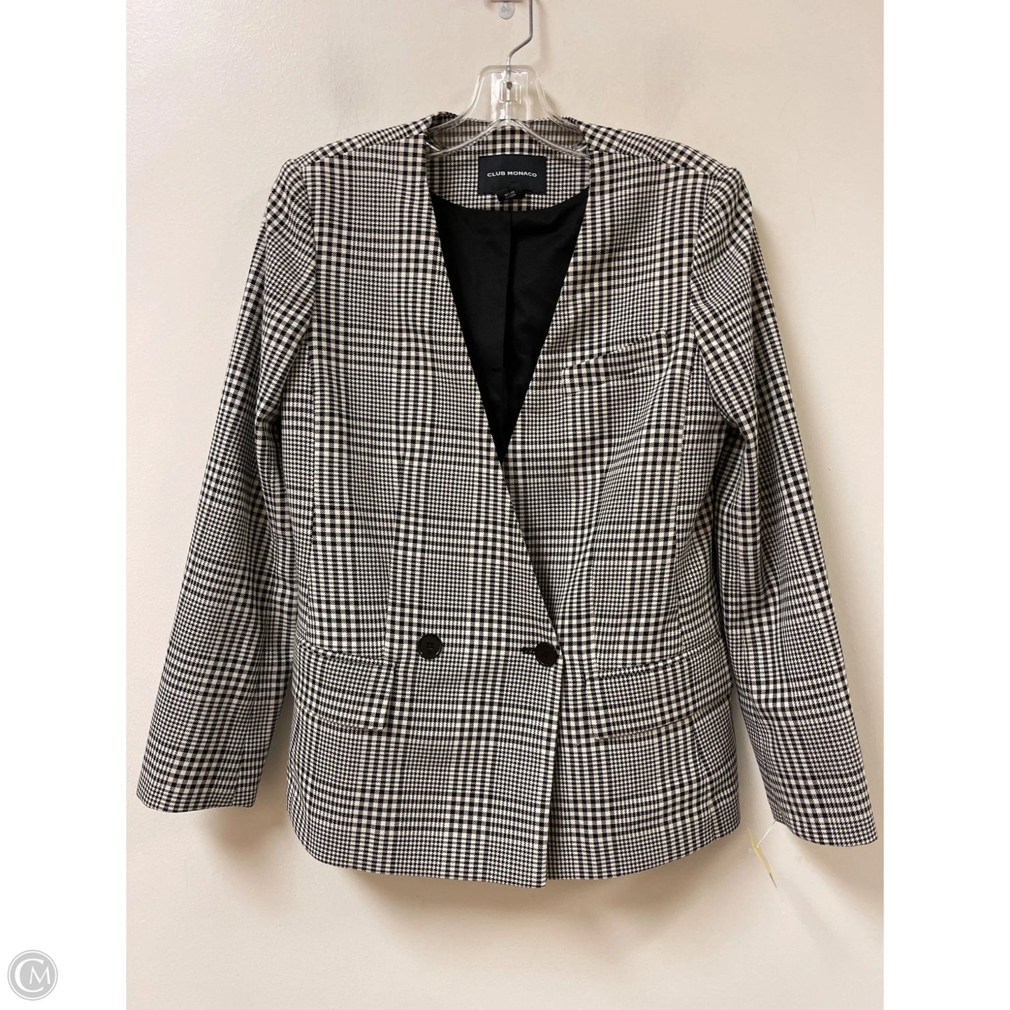 Blazer By Club Monaco In Black & White, Size: S