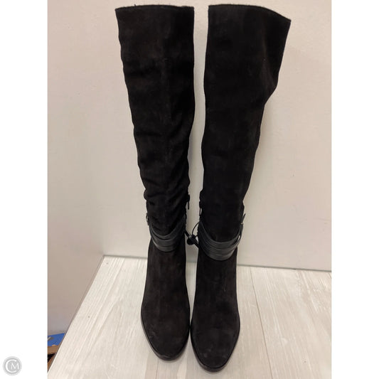 Boots Mid-calf Heels By Antonio Melani In Black, Size: 7