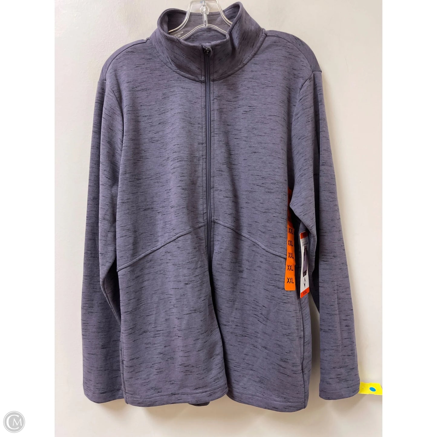 Jacket Fleece By Skechers In Purple, Size: 1x