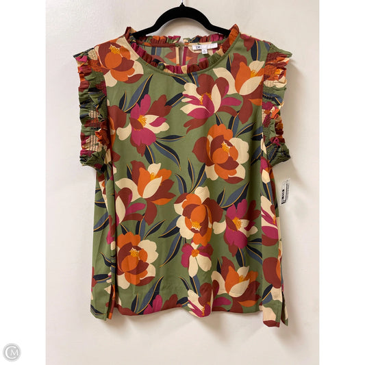 Top Short Sleeve By Dr2 In Multi-colored, Size: Xl