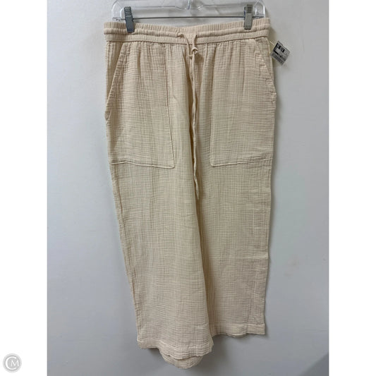 Pants Linen By Universal Thread In Cream, Size: M