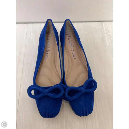 Shoes Flats By Gianni Bini In Blue, Size: 7.5