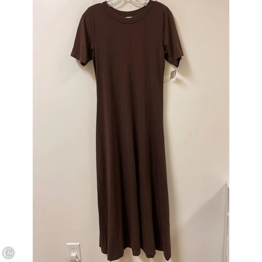 Dress Casual Maxi By Loft In Brown, Size: M
