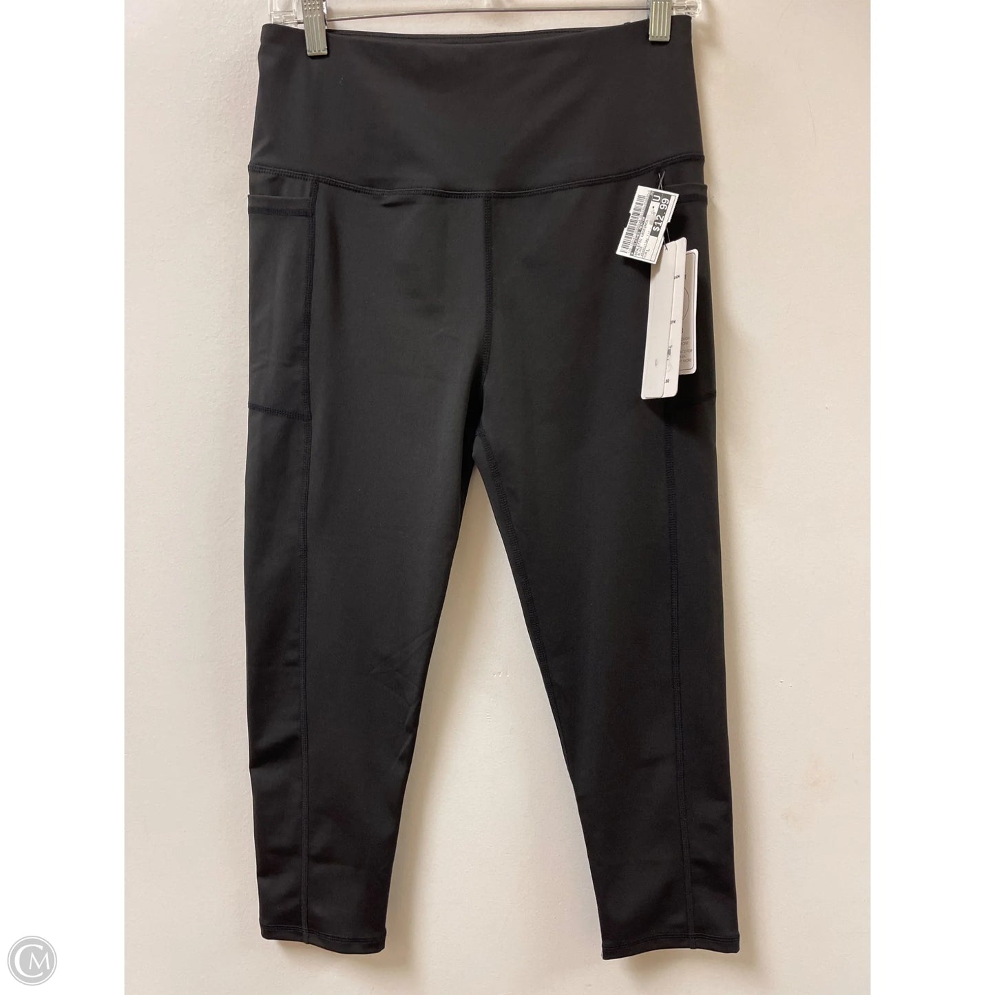 Athletic Leggings By Clothes Mentor In Black, Size: L