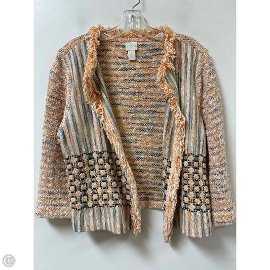 Blazer By Chicos In Orange, Size: M