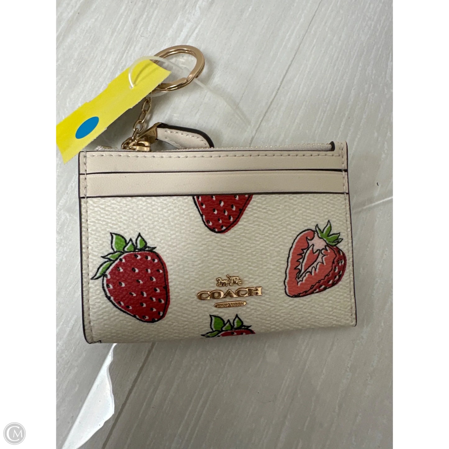 Coin Purse Designer By Coach, Size: Small