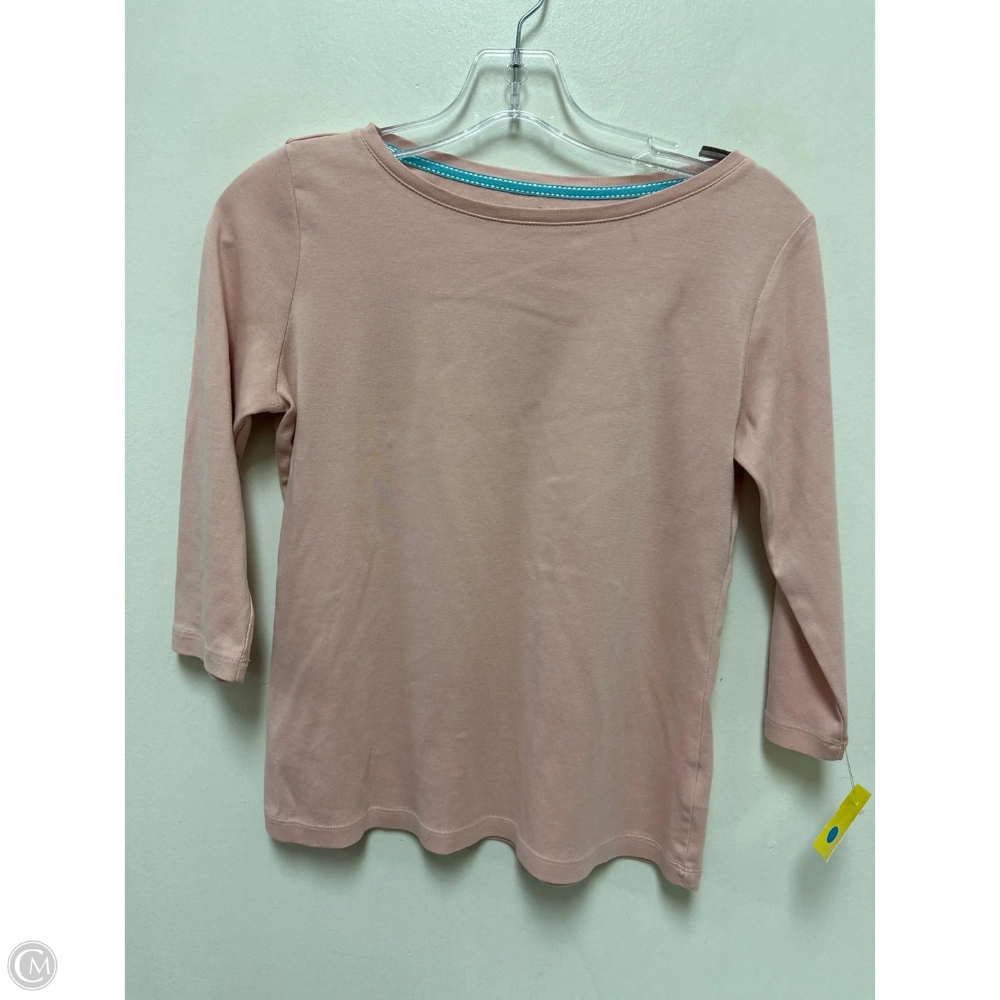 Top Long Sleeve By Talbots In Pink, Size: S