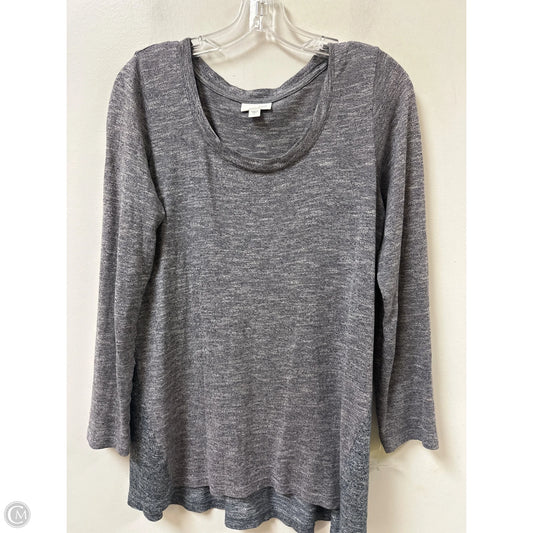 Top Long Sleeve By J. Jill In Blue, Size: S