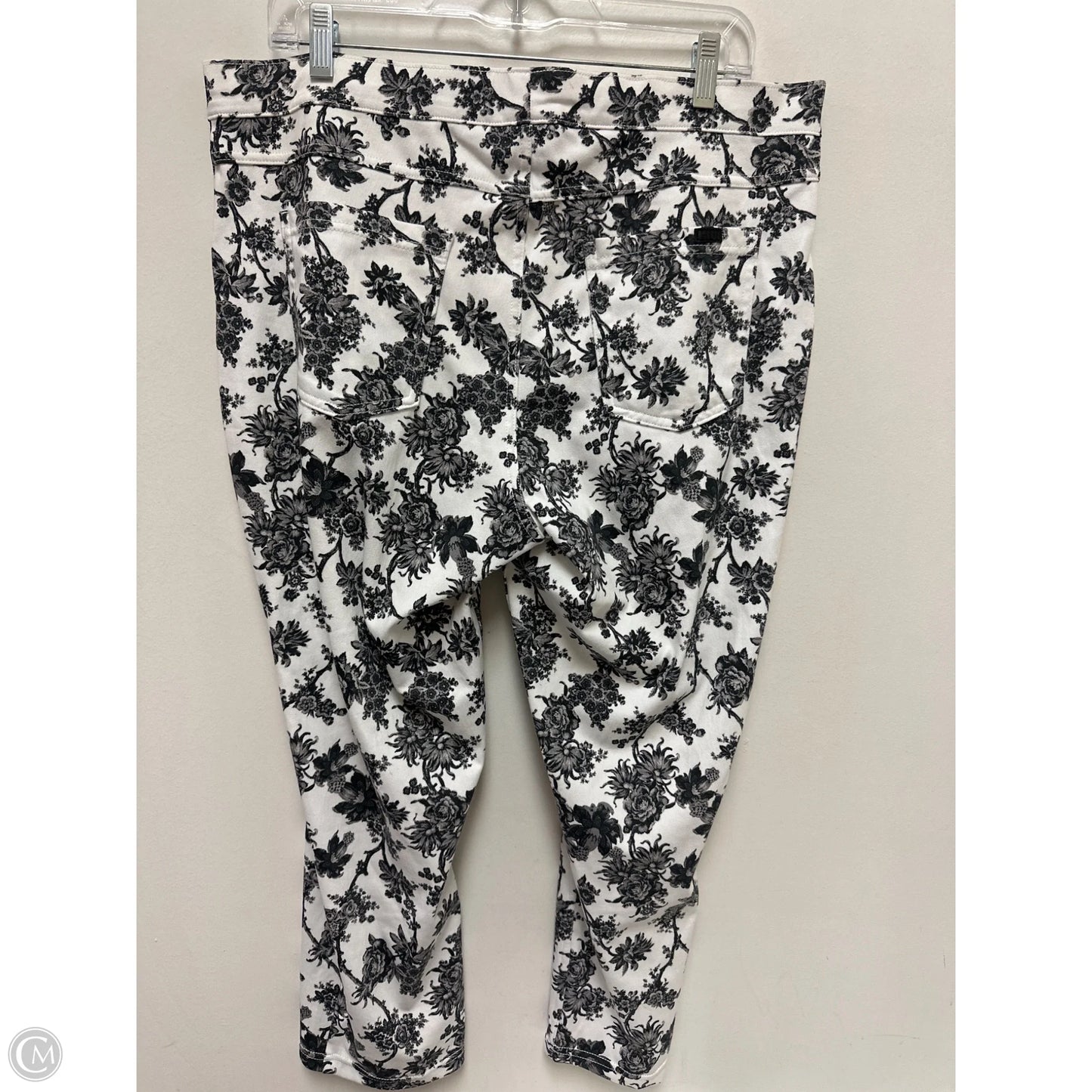 Pants Leggings By Hue In Floral Print, Size: Xl