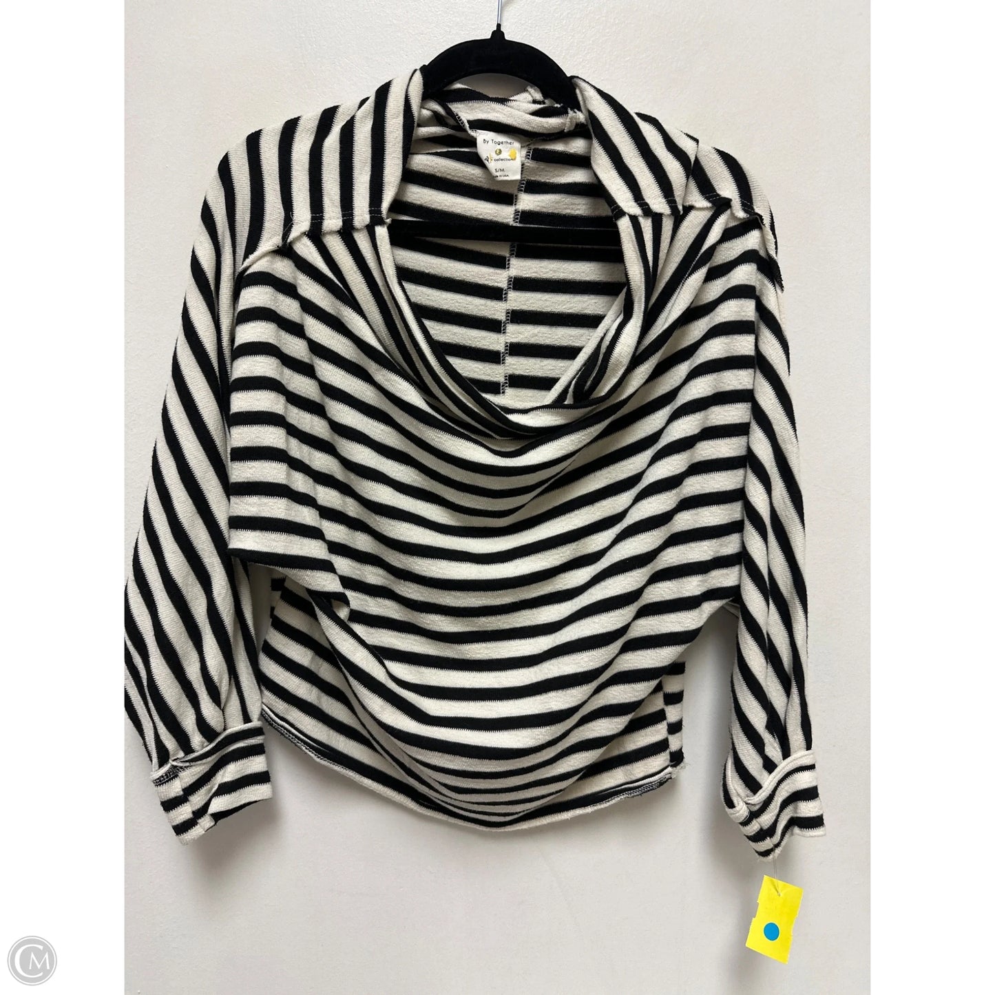 Sweater By By Together In Black & Cream, Size: S
