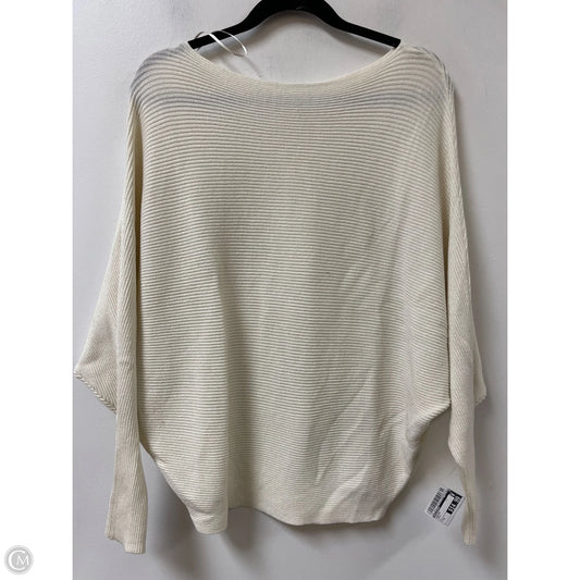 Sweater By Philosophy In Cream, Size: M