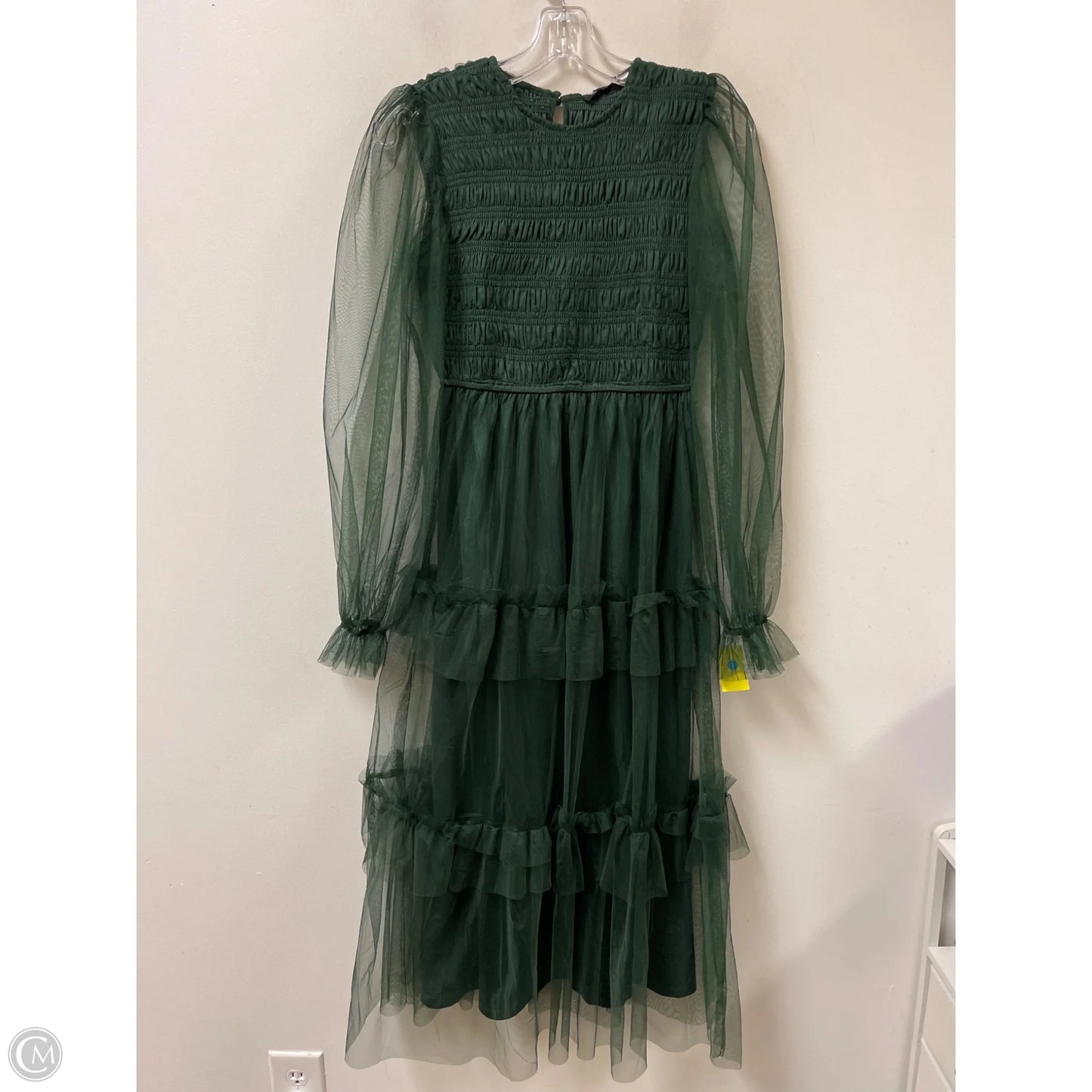 Dress Casual Maxi By Clothes Mentor In Green, Size: M