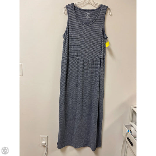 Dress Casual Maxi By Sonoma In Blue, Size: Xl