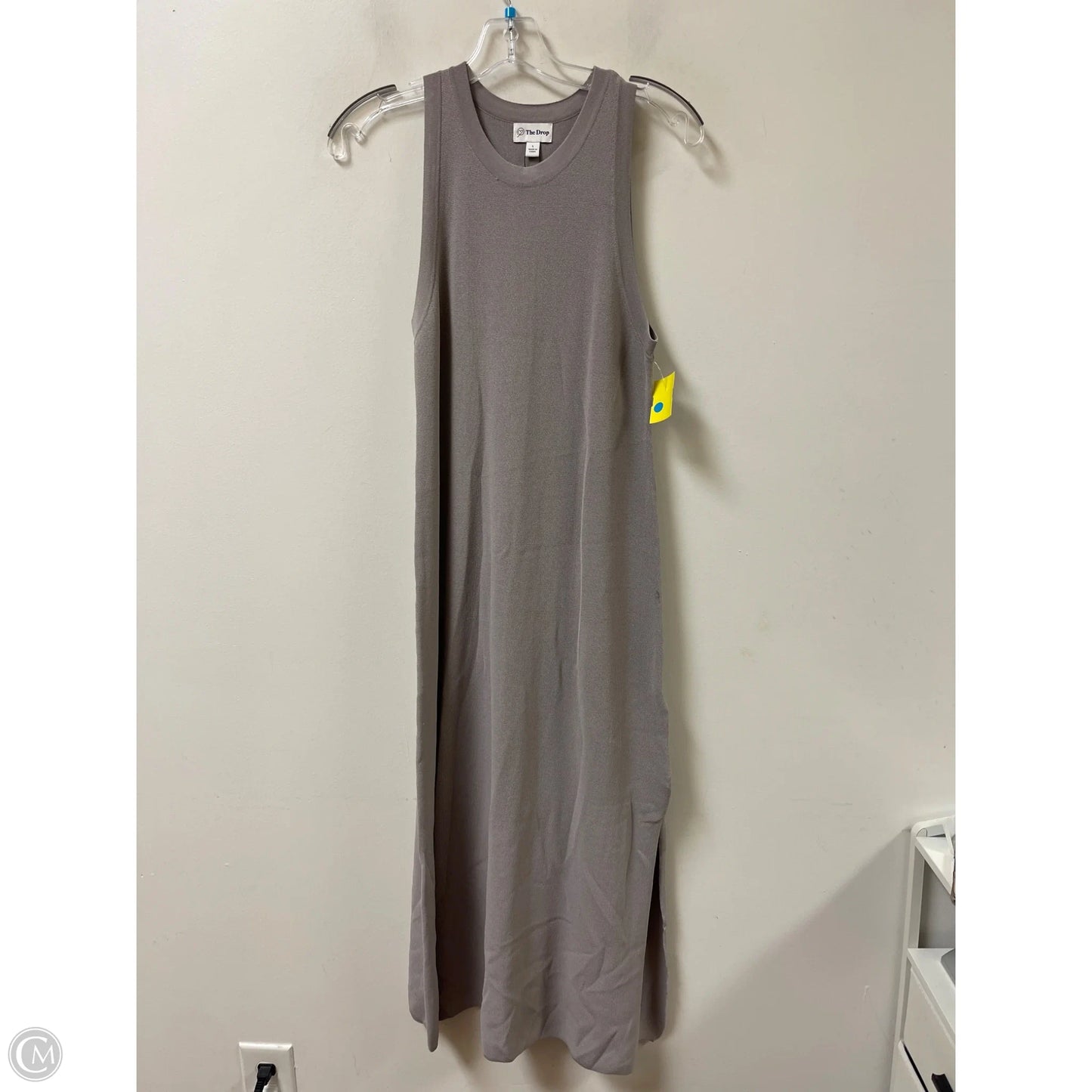 Dress Casual Maxi By The Drop In Grey, Size: L