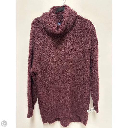 Tunic Long Sleeve By Gap In Purple, Size: M