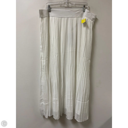 Skirt Maxi By Fashion Nova In White, Size: 2x