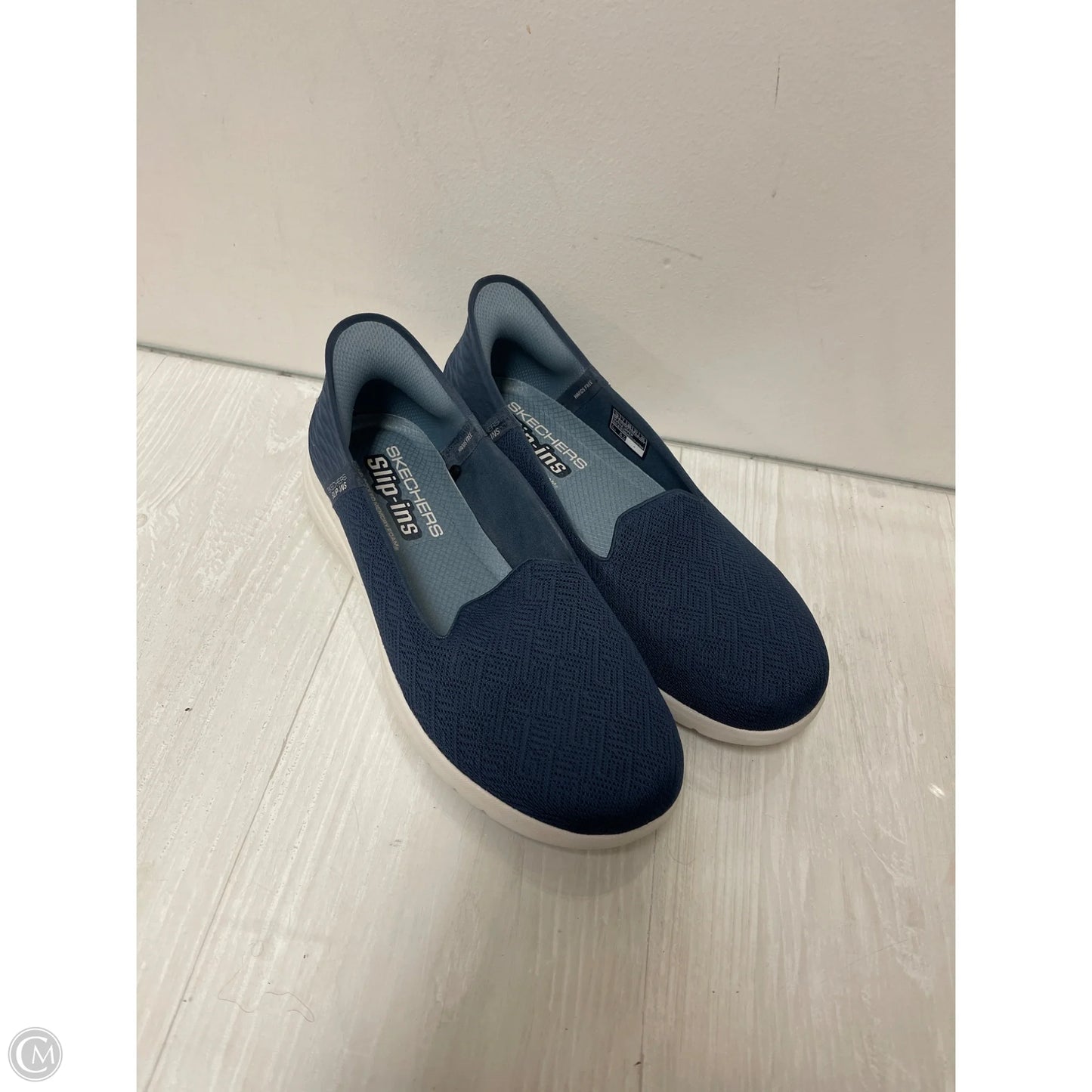 Shoes Flats By Skechers In Blue, Size: 10