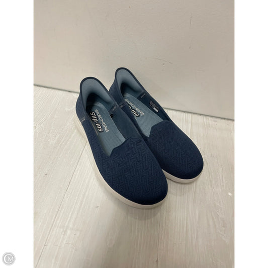 Shoes Flats By Skechers In Blue, Size: 10