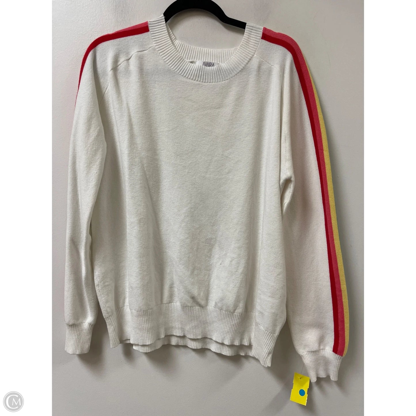 Sweater By Cmc In White, Size: L