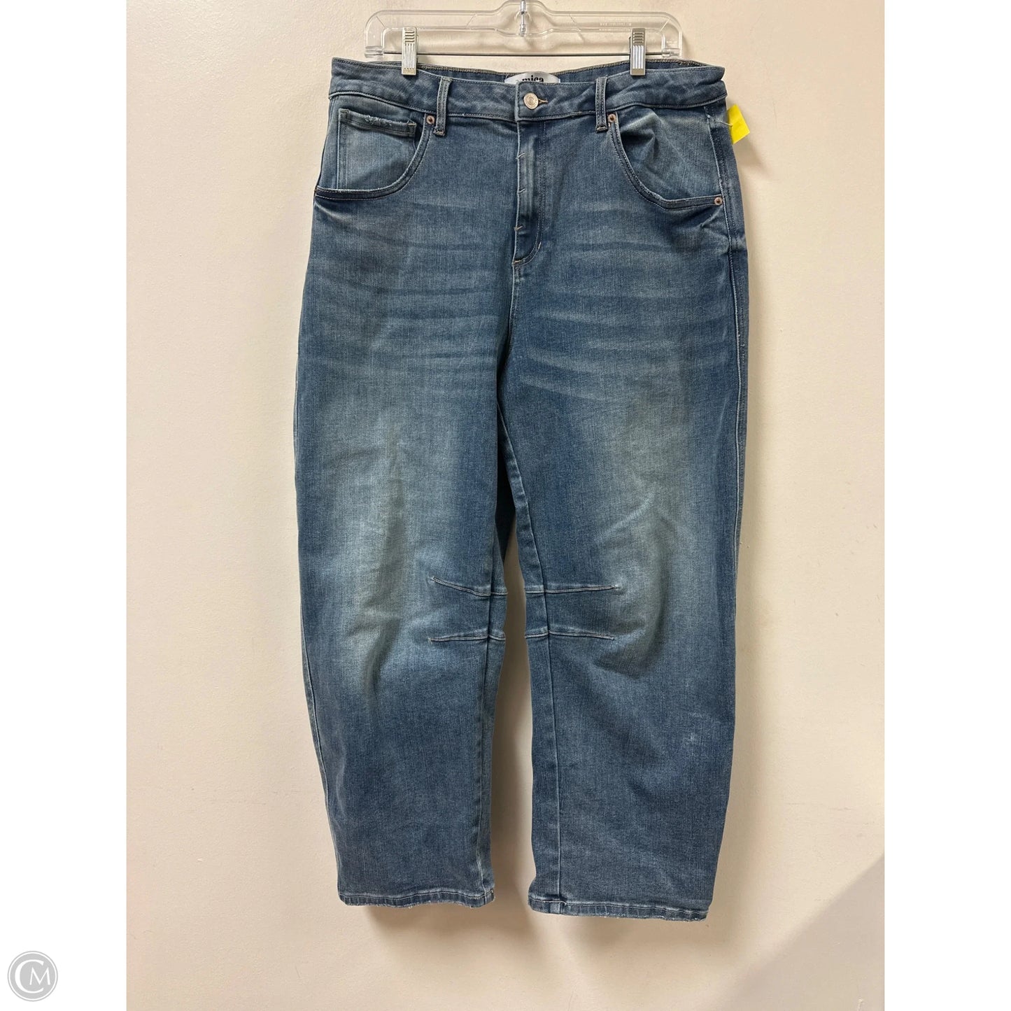 Jeans Boyfriend By Micas In Blue Denim, Size: 10