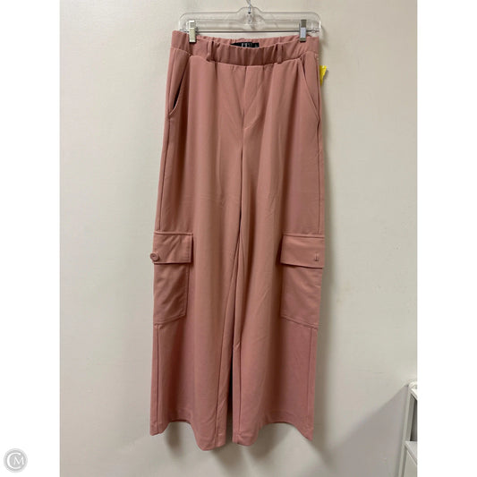 Pants Wide Leg By Clothes Mentor In Pink, Size: L