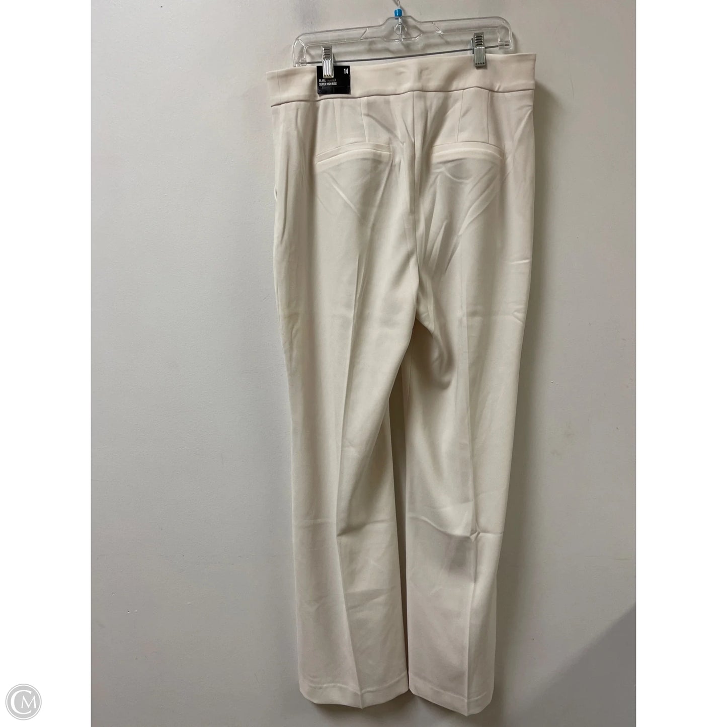 Pants Wide Leg By Express In Cream, Size: 14
