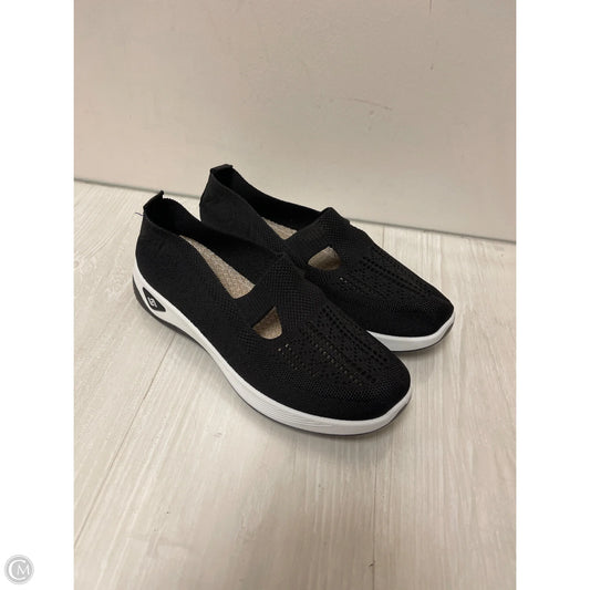 Shoes Flats By Clothes Mentor In Black, Size: 9.5