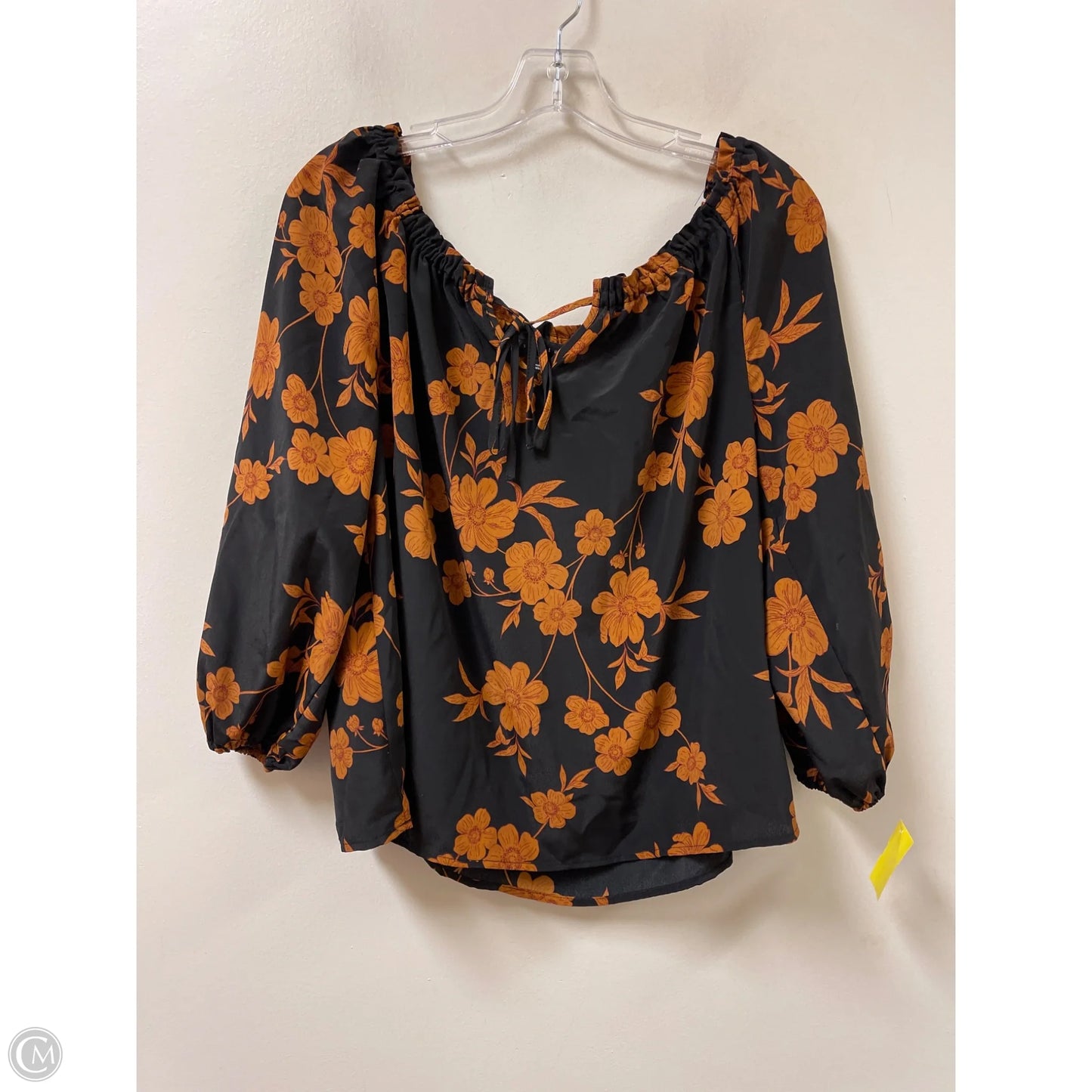 Top Long Sleeve By Sanctuary In Black, Size: L