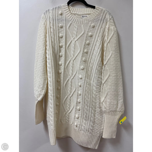 Dress Casual Short By &merci In Cream, Size: L