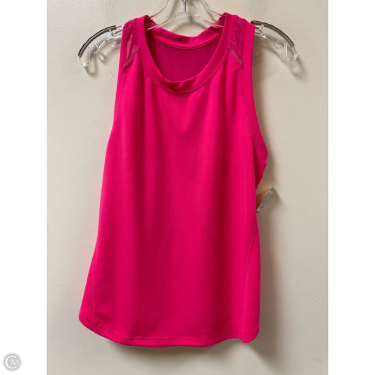Athletic Tank Top By Clothes Mentor In Pink, Size: M