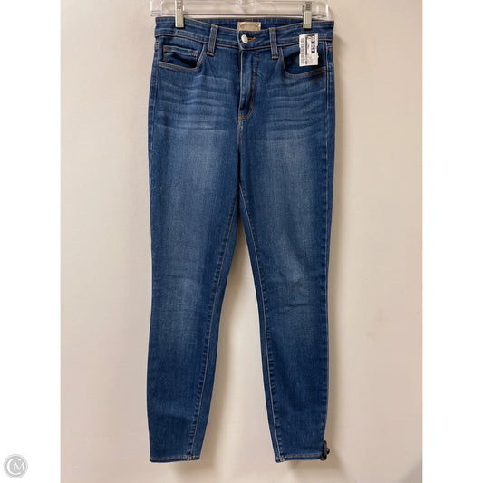 Jeans Skinny By L Agence In Blue Denim, Size: 4