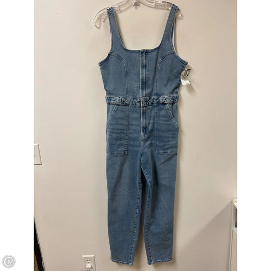 Jumpsuit By Good American In Blue Denim, Size: L