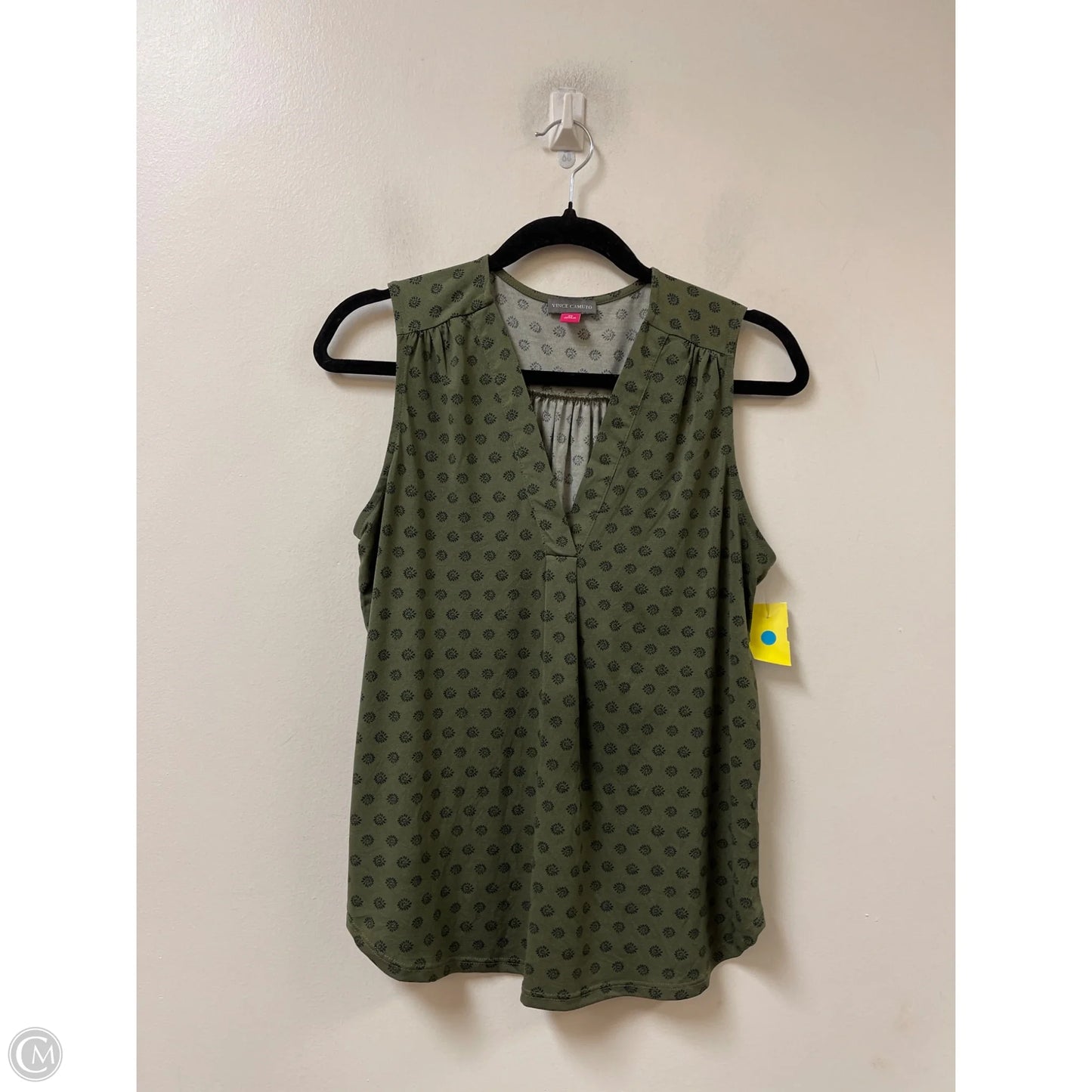 Top Sleeveless By Vince Camuto In Green, Size: Xs