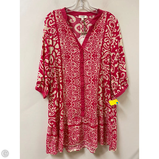 Dress Casual Midi By Umgee In Pink, Size: M