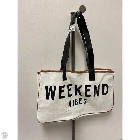 Tote By Clothes Mentor, Size: Medium