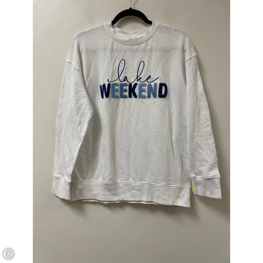 Sweater By Shiraleah In White, Size: M