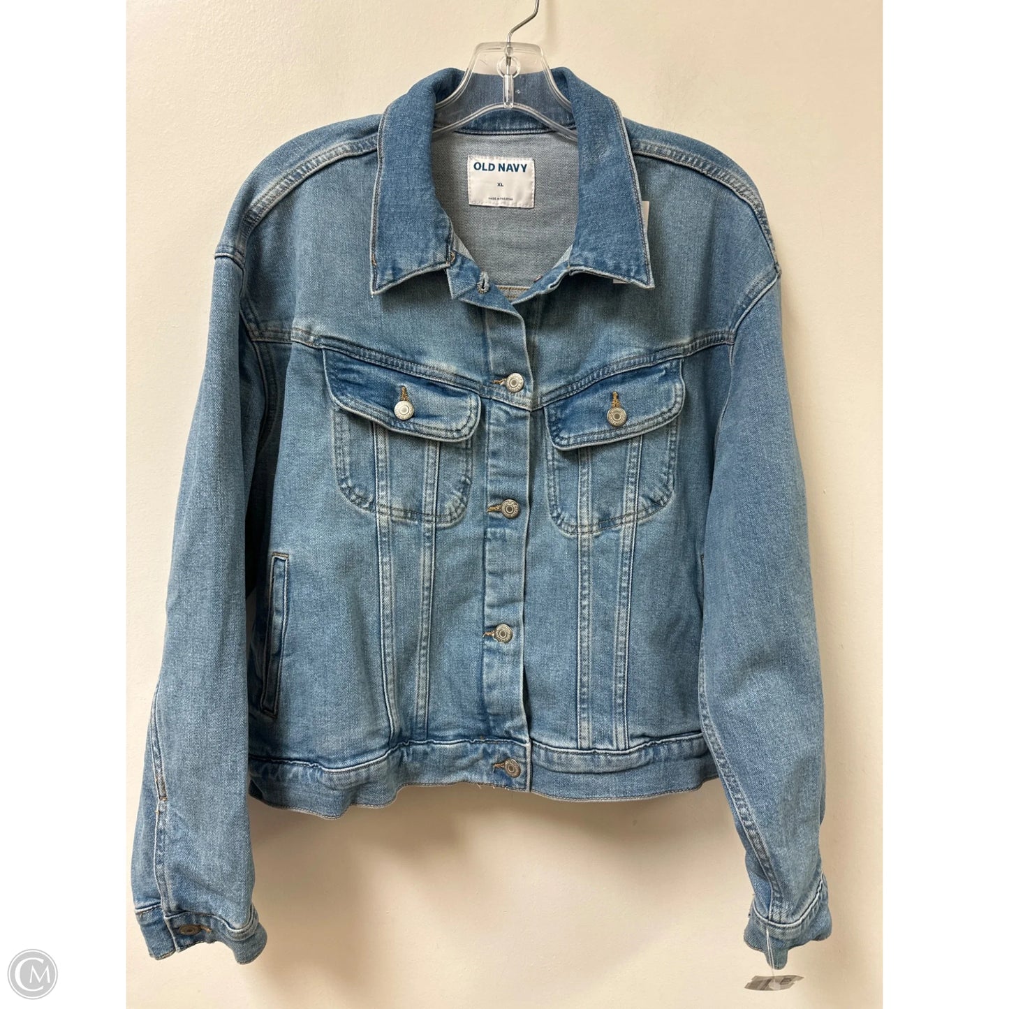 Jacket Denim By Old Navy In Blue Denim, Size: Xl