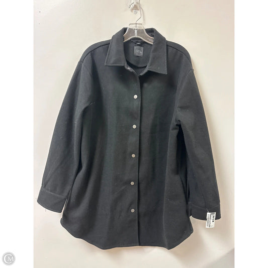 Coat Other By Clothes Mentor In Black, Size: L