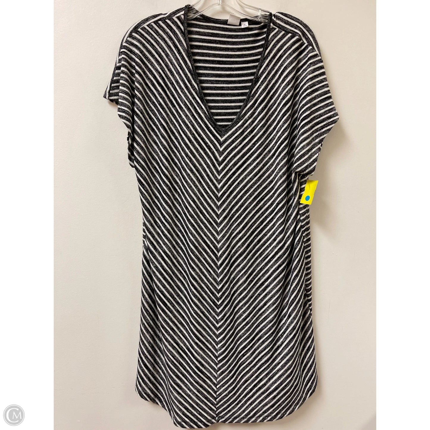 Dress Casual Midi By Gap In Grey, Size: M