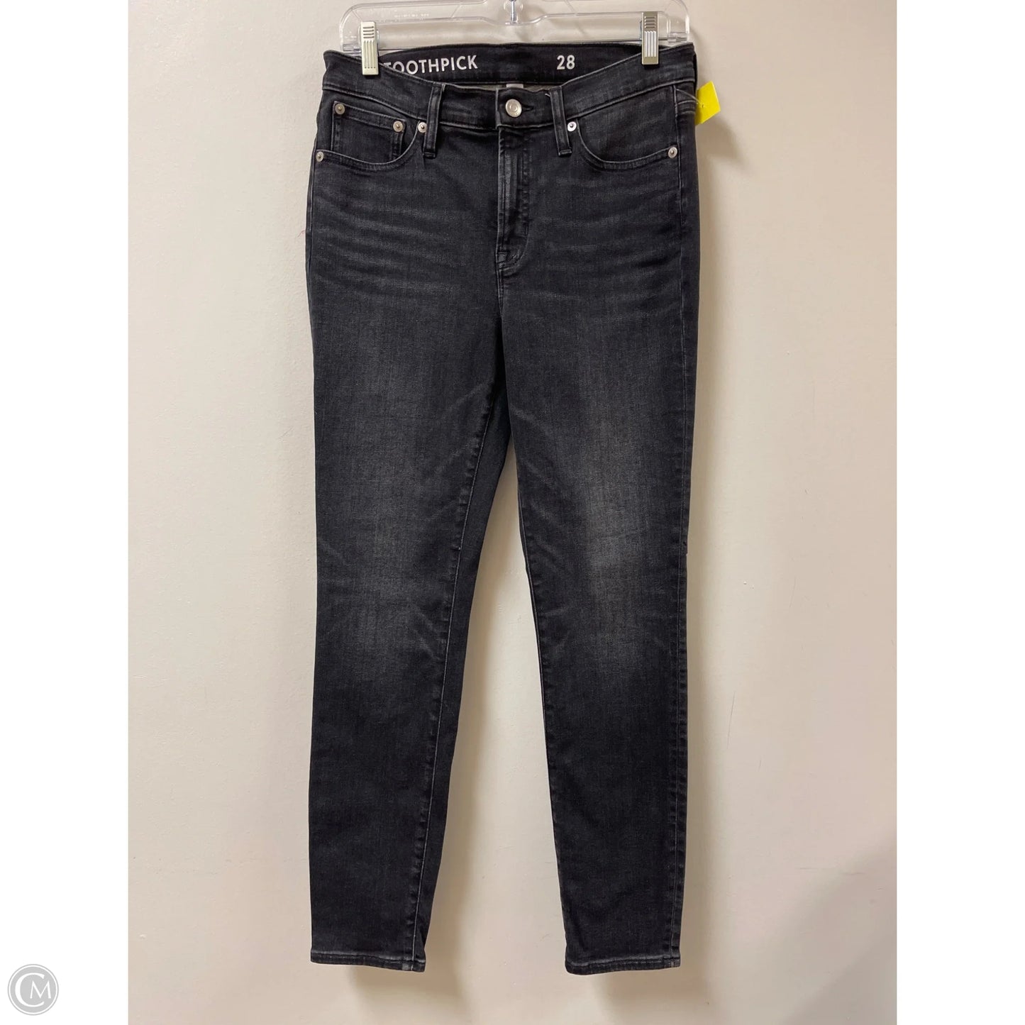 Jeans Skinny By J. Crew In Black, Size: 6