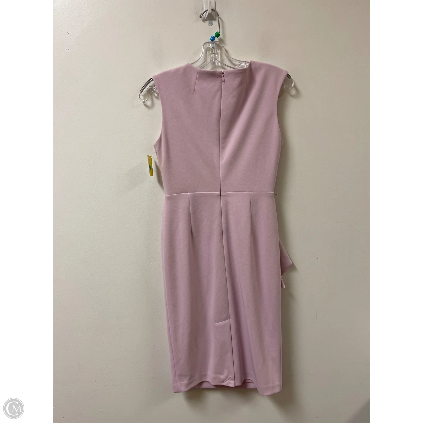 Dress Casual Midi By Calvin Klein In Pink, Size: Xsp